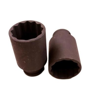 Impact Socket - BONI-SHOP® - 24 Mm Socket - 1/2 Inch Drive - 12 Point - Cr-Mo Steel