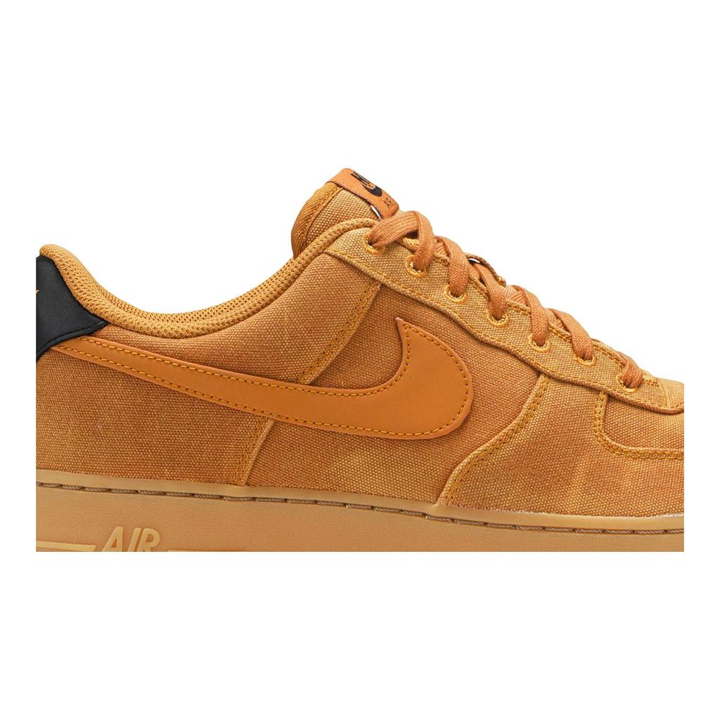 Nike Air Force 1 Low Premium 'Monarch Gum' (Unisex) Monarch / Monarch / Gum Med Brown-Black Skateboard Shoes AQ0117 800