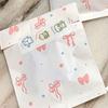 20 Pcs Pink Bow Gift Paper Bags Decorative Packaging Bags Aesthetic Girl Packaging