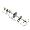 Kit Asse Posteriore Go Kart Componente Durevole con Supporto Freno per Costruzione Garage Slide