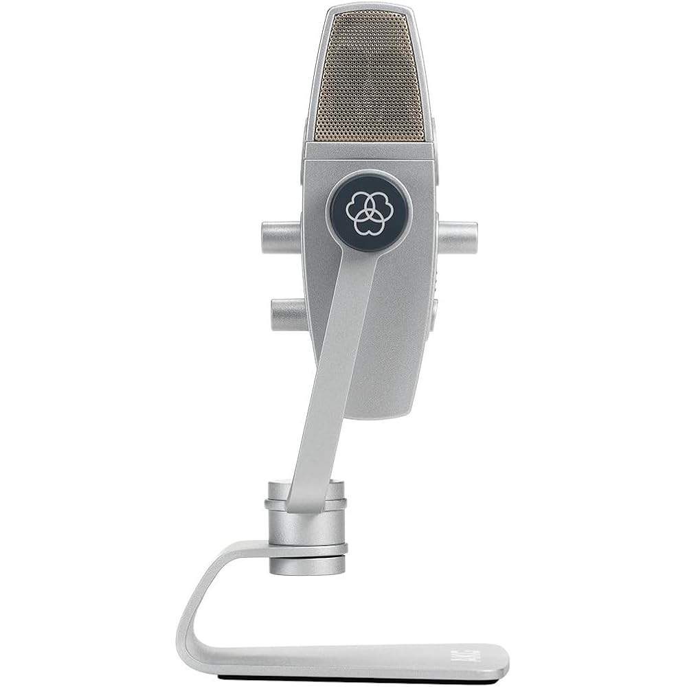 AKG LYRA C44 USB Condenser Microphone Blucoil Pop Filter Windscreen 3-FT USB 2.0 Type-A Extension...