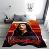Moonlit Woman with Roses Blanket for all seasons blanket lunch break throw gift