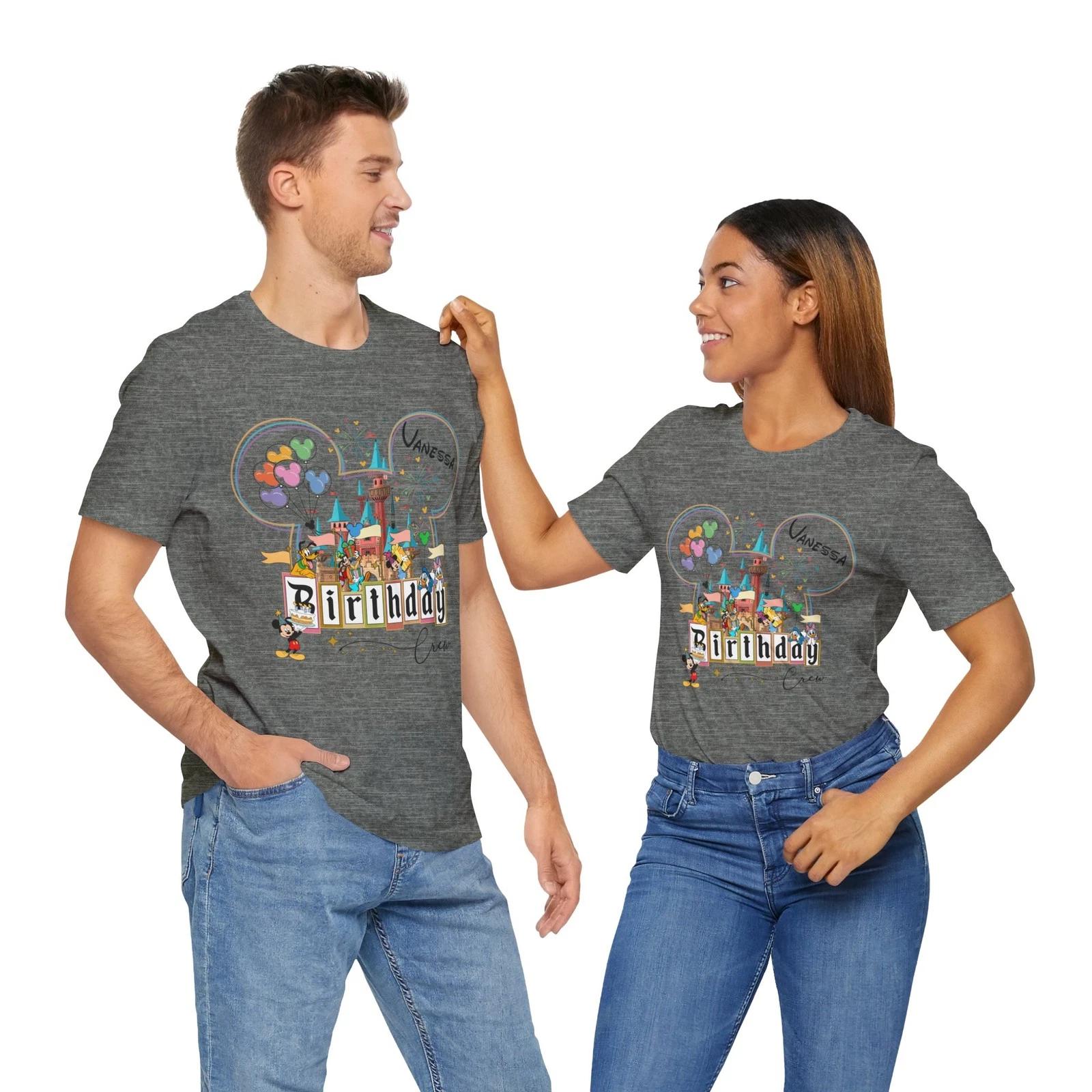 Magical Birthday Tee, Happiest Place on Earth Tee, Editable Name Shirt 4XL
