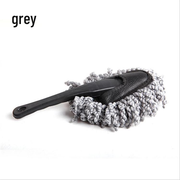 

Compact Car Wax and Dust Mop Brush Set