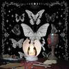 Butterfly Pattern Tarots Card Tablecloth Altars Cloth  Altars Cloth Divinations Cards Table Cloth Tapestry Decoration