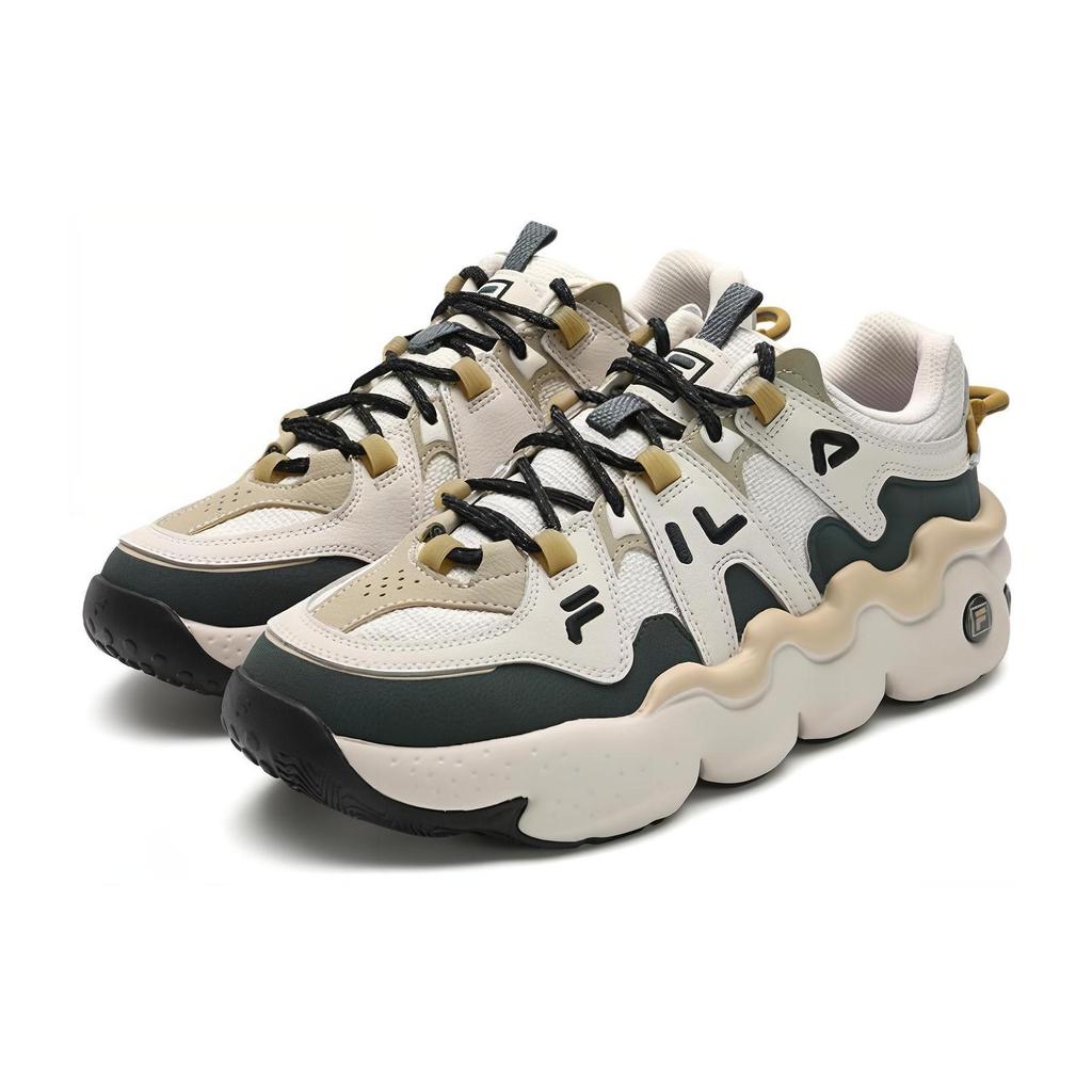 FILA High top Vintage Basketball Shoes Men's Yellow White F12M412111FLG