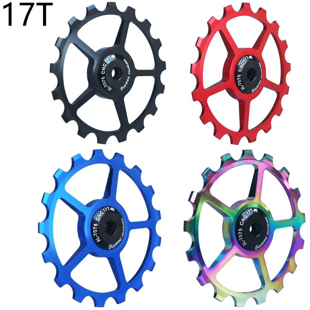 Accessories Bike Rear Derailleur Bicycle Rear Pulley Bike Ceramic Bearing Guide Bike Jockey Wheel