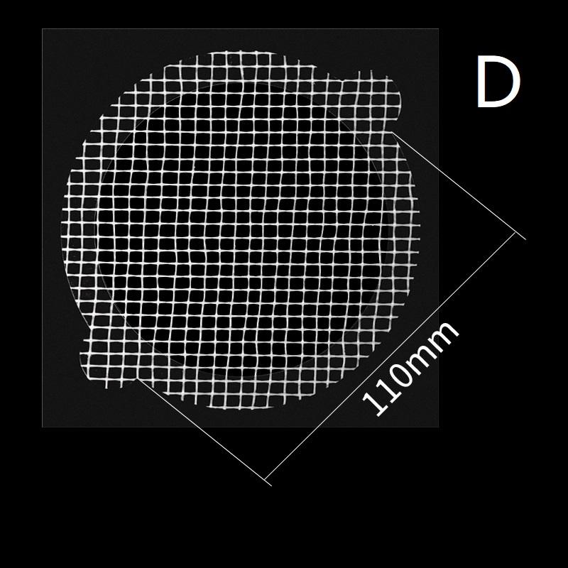 10 stycken Golvbrunnsplåster Engångs Anti-igensättningsfilterplåster Badrumsavlopp Hårfångare Köks- och Badrumsinstrument för Igenklistring