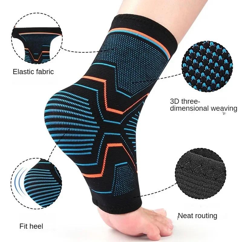 Arthritis Foot Sleeve Ankle Brace For Sprained Ankle Compression Sleeve Plantar Fasciitis Relief Stabilizing Wrap