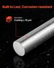 2PCS Linear Motion Rod, 20 Mm X 1200 Mm (0.79 X 47.24 In), SFC20 Carbon Steel Linear Rod Shaft, Anti Rust and High Precision, High Hardness Shaft, for