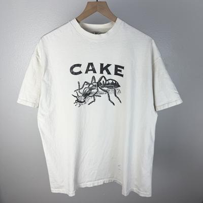 Vintage 90’s Cake Band Ant Eating Single Stitch T Shirt Made In USA Size XL Unisex T-Shirt