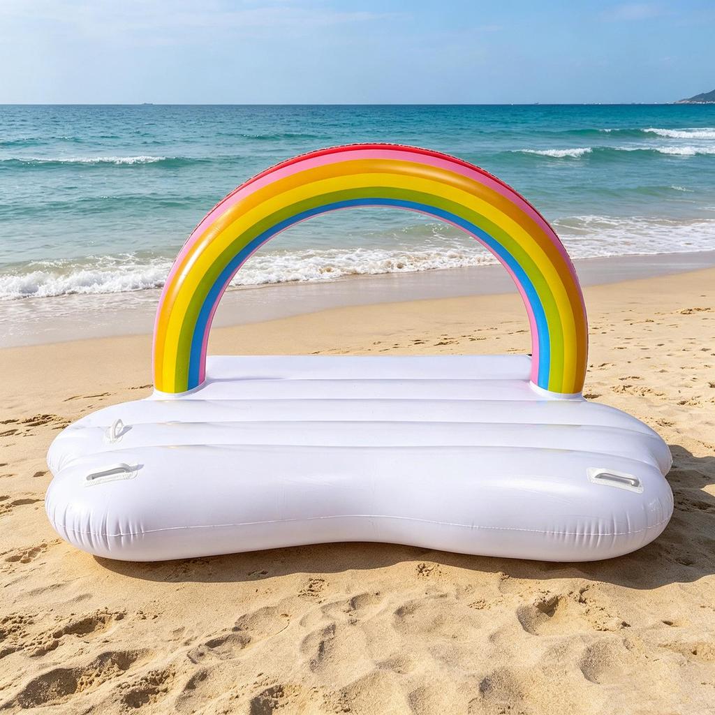 Floating Cloud Inflatable Water Bed for Pool and Beach Play