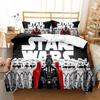Movie 3d S-Stars Yoda Duvet Cover pillowcase Bedroom Decoration Children Gift adult Single Double bed Large SizeZip Duvet Cover