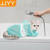 Adjustable Cat Grooming Bag Mesh Wash Bath Bag for Safe Pet Cleaning Nail Care Anti Scratch