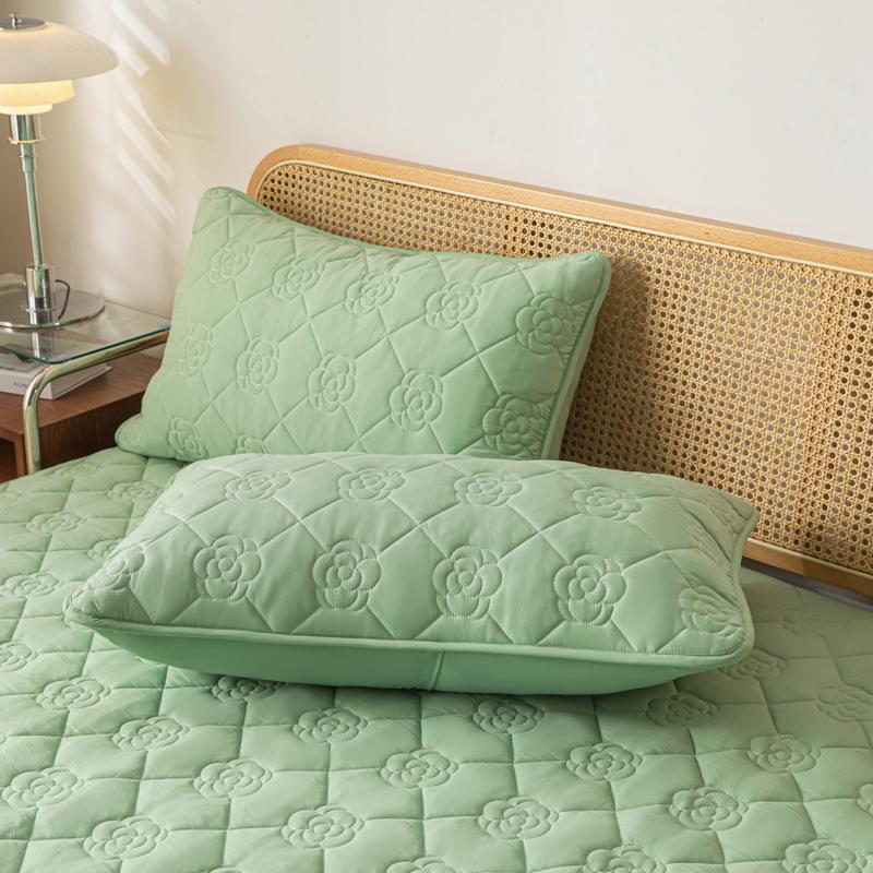 1 Stück wasserdichter Kissenbezug aus Jacquardgewebe, feuchtigkeits- und schweißfest, 48 x 74 cm, für Schlafzimmer, Zuhause, Hotel, Detor