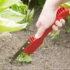 Désherbeur à boucle manuelle en acier inoxydable Outil manuel de désherbage à boucle pour désherbage et ameublissement de jardin et de cour