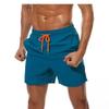 Men's Quick-Dry Ice Silk Beach Shorts - Casual Loose Fit, Trendy 5-Point Surf & Swim Trunks