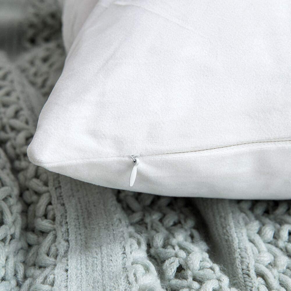 Sametový povlak na polštář v severském stylu, domácí polštář, odnímatelný, pratelný, jednobarevný, holandský samet, medový samet, polštář v retro stylu