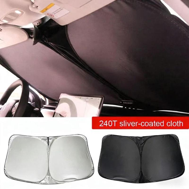 Car UV Protection, Front Windshield, Foldable Sunshade, Summer Protection Items, Car Heat Insulation and Preservation Function
