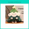 Christmas Tree Man Plush Pillow With Pp Cotton Filling For Holiday Home Decor