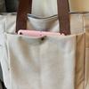 Large capacity canvas tote bag women's shoulder bag