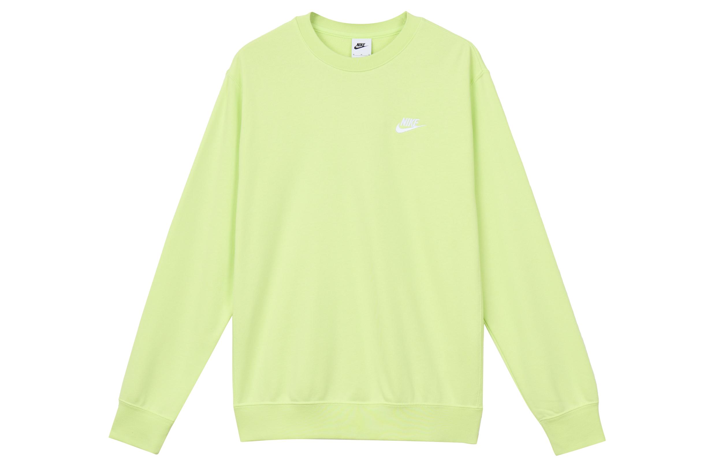 

Nike Sweatshirts Men s Lemon Crew Neck Moderate Regular BV2667-736 S