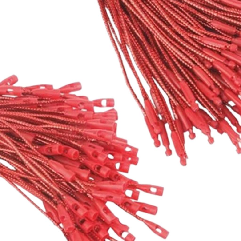 200 Pieces Ornament Hangers for Christmas Decorative with Snap Festive Ornament Strings Hanging Decorations Ropes for Home Party