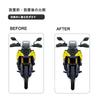 Motorcycle Headlight Protector Grille Guard Protective Grille Light Lamp Shade for V-Strom 800de (Yellow) (Parallel Import)