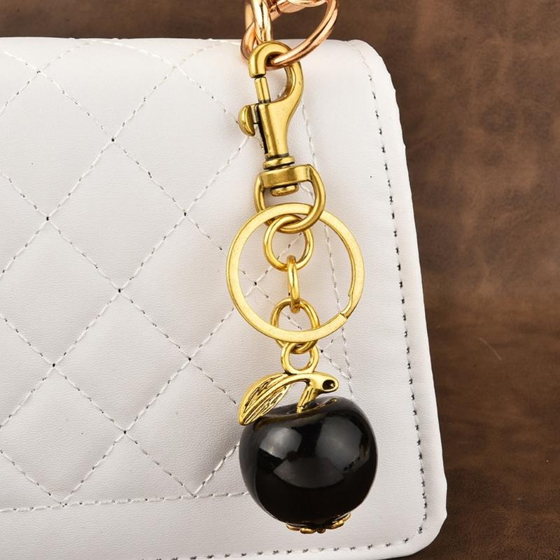 Elegant Apples Bag Pendant Apples Keyring Stylish Phone Accessory Small Bag Charm Suitable for Keys Bag Phone and Handbags