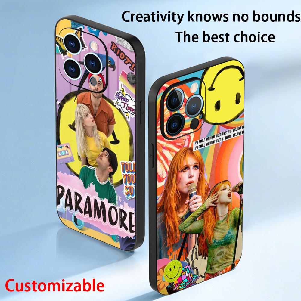 Paramore hayleys williams poster design Phone Case For iPhone 17 16 e 15 14 13 12 Plus Mini Pro Max Soft black Shockproof Cover