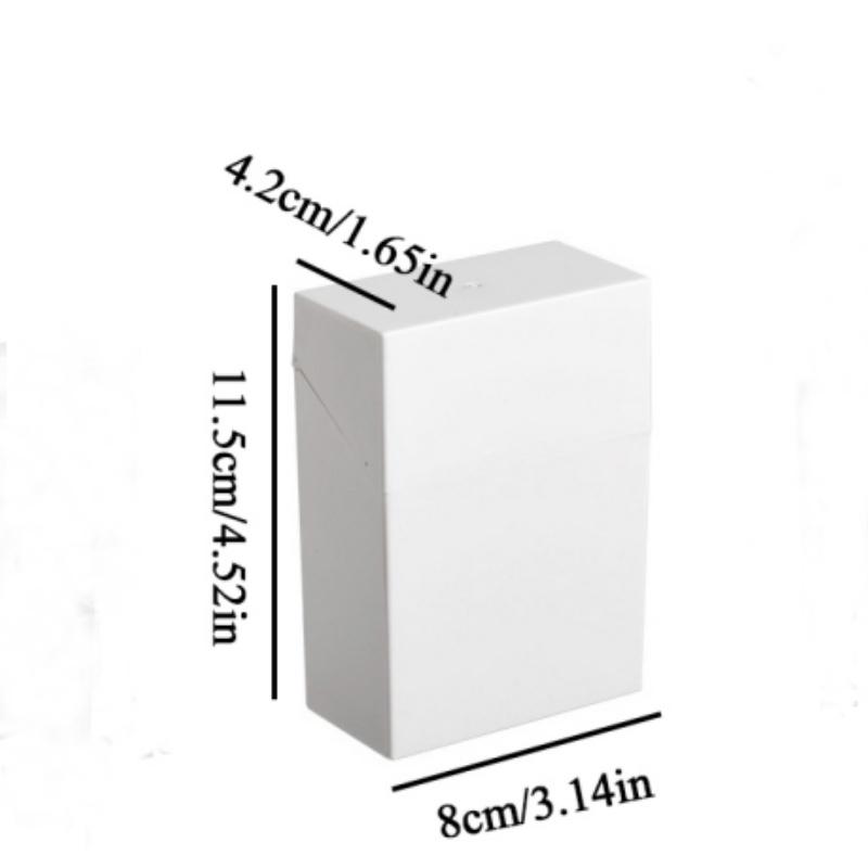 INS White 3 Inch K-pop Photocard Storage Box Photo Small Card Organizer Card Case Desk Organizer Box School Stationer