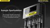 Nitecore Ci4 Vier-Schlitz USB-C Smart Charger für Li-Ion, Ni-Cd und NiMH Akkus