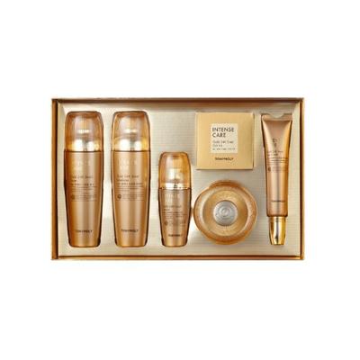 "Intense Care Gold 24K Snail 5-Piece Set (Toner 140mL + Emulsion 140mL + Serum 35mL + Eye Cream 30mL + Cream 45mL)"