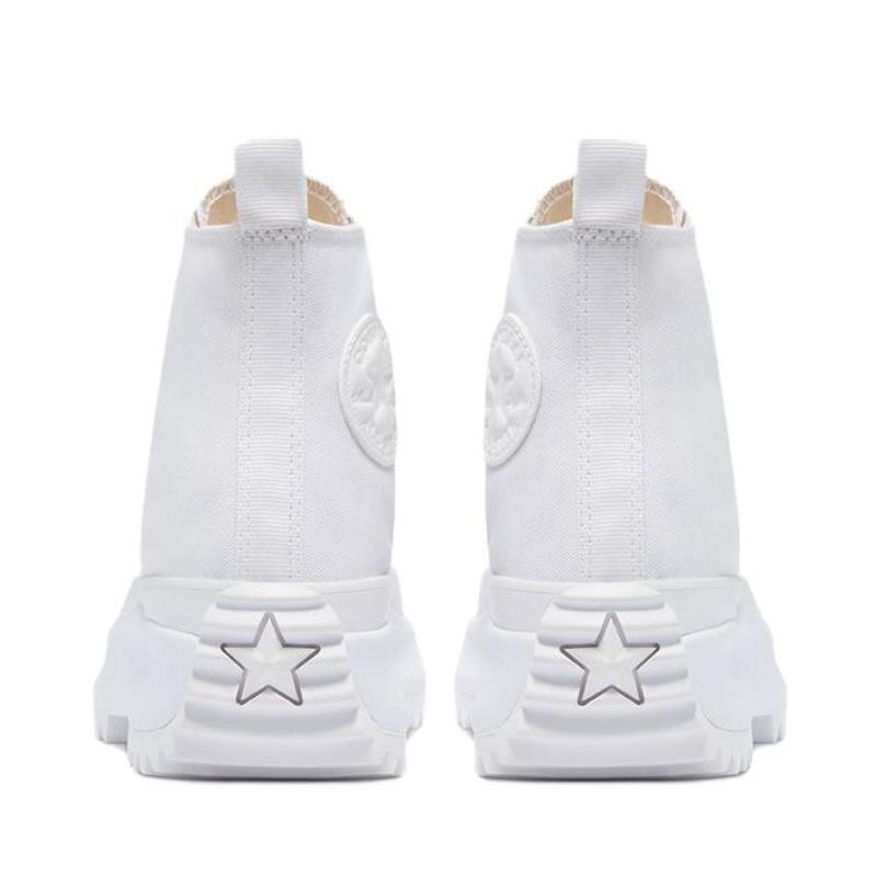 Converse Run Star Hike Comfortable and Versatile High-Top Espadrilles Unisex White