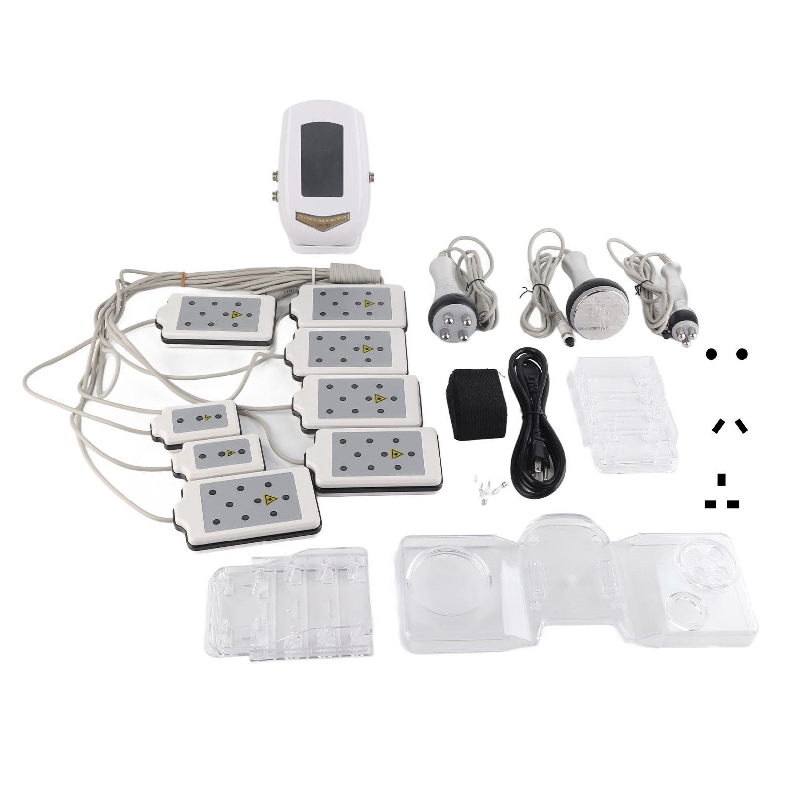 

4 в 1, 40 кГц, машина для удаления целлюлита, 10 передач, сжигание жира, RF устройство для коррекции фигуры, для талии, ног 100