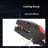 2-in-1 Automatic Wire Stripper & Cutter - Steel Tool for 0.03-10mm² (AWG 22-10) Electrical Wiring (Durable, Easy to Use)