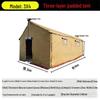 Heavy-Duty Outdoor Engineering & Emergency Canvas Tent