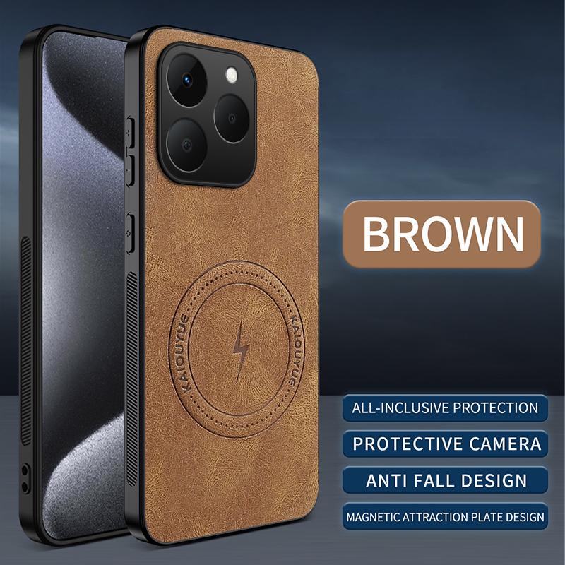 For Xiaomi 15T Luxury New Style Leather Phone Case For Xiaomi 15T Magnetic Wireless Charge Shockproof Cover Mi 15T Shell Capa