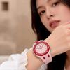 Compatible Swatch Royal Pop Watch Strap and Bezel Soft Resin Sweatproof Replacement Watch Strap Position [Tyqzor] Set, Band, Flexible, Durable,