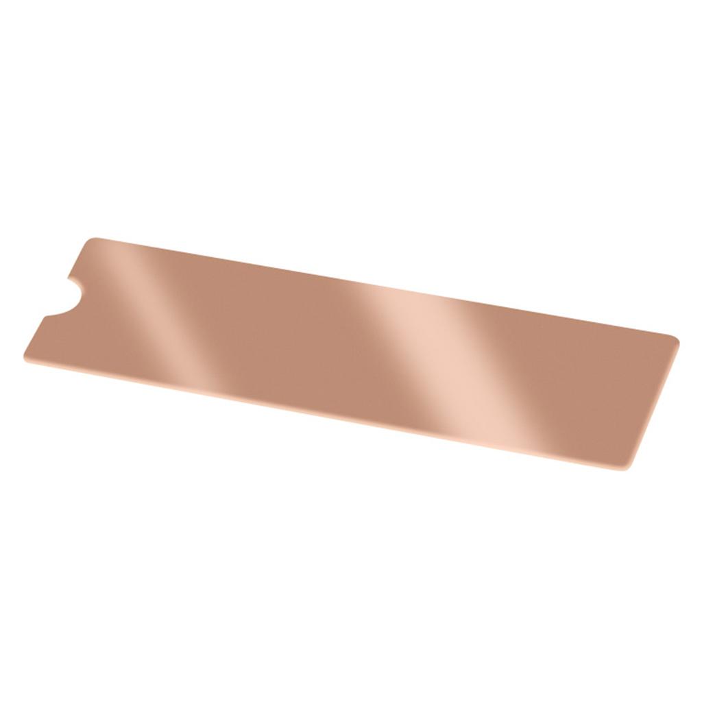 Slim for M.2 SSD Heatsink Cooler 2280 Solid State Hard Drive Radiator M2 PCI-E NVME Copper Cooling Thermal Pad 76x24x1mm
