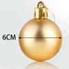 24Pcs Christmas Ball Ornaments Crafts DIY Hanging Balls Decorative Christmas Baubles for Holiday Home Festivals New Year Wedding