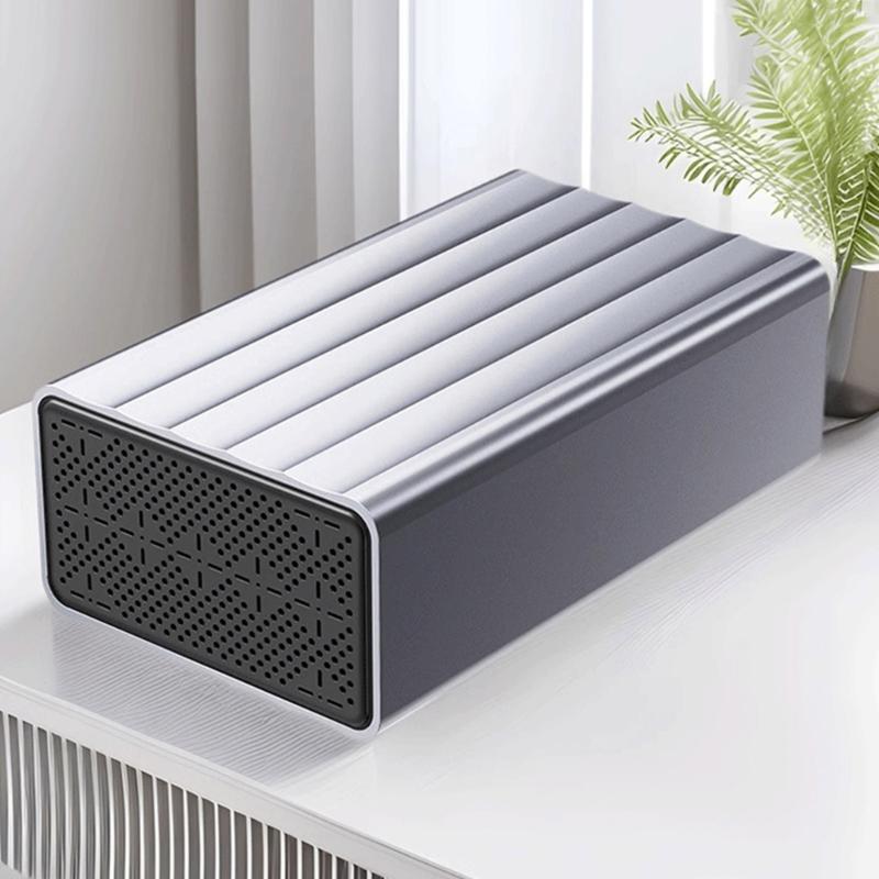 56TB Hochkapazitäts Festplatten-Kopierstation für HDDs Für 2,5-Zoll 3,5-Zoll Laufwerke und TypC 3.1 5Gbps Verbindung