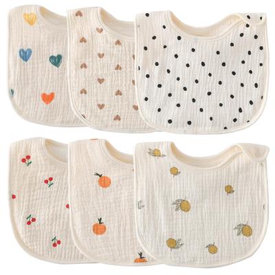 GoUseGo Baby for Boys and Set of Cotton Gauze Baby Feeding Bibs for 1 Year 2 Year and 3 Year Absorbent and Perfect for Baby and Preschool Preparation