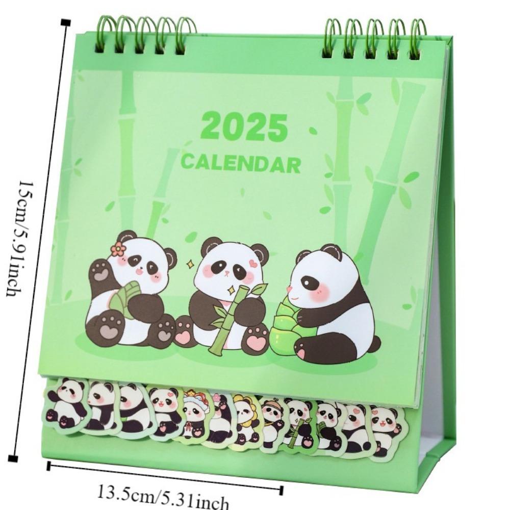 Standing Flip Capybara Desk Calendar Kalendar 2025 Calendar Ornaments  Itinerary Record