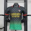 Players Football Clothes AC Mexico Flamenco Portugal Manchester City Arsenal Morocco Short Sleeve T-Shirt