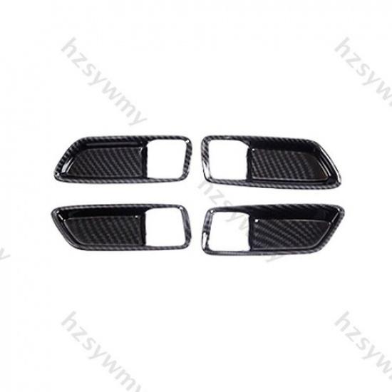 Inner Door Bowl Cover Trim Carbon Fiber ABS For Toyota GR Corolla Hatchback23-24