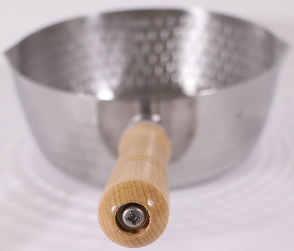 Kanda Yukihira Pot Stainless Steel Made In Pot for Home Ideal for Electromagnetic Yukihira 019423 Ruler, 21cm, Japan, Tsubame-Sanjo, IH/Gas