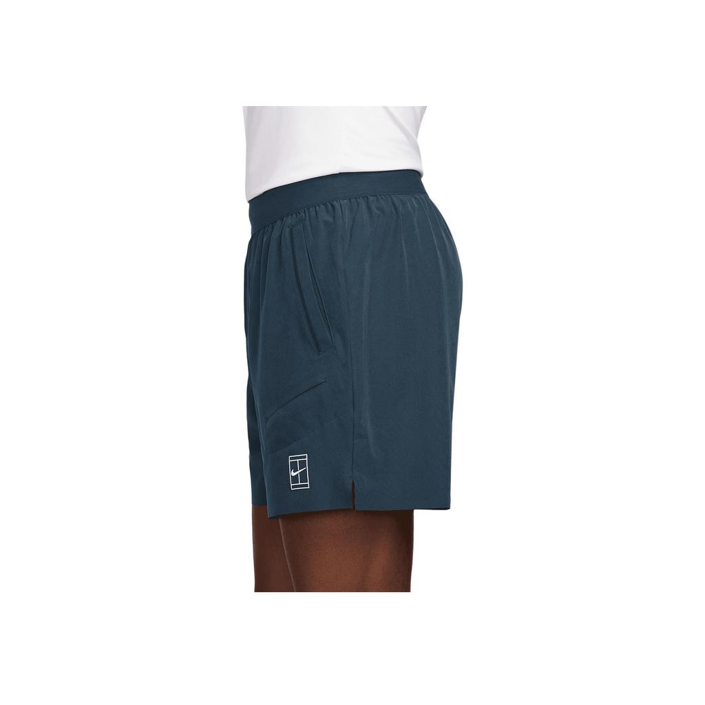 Nike Logo Elastic Side Split Casual Shorts Men Shorts Blue FZ6913-478