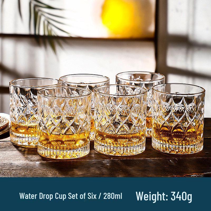 ZISIZ Creative Whiskey Glass Set