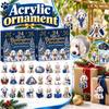 -Day Bedlington Christmas Advent Calendar Acrylic